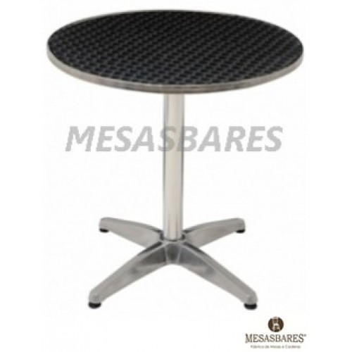 Mesa Tampo Redondo 60 cm Inox - Cod: 1584